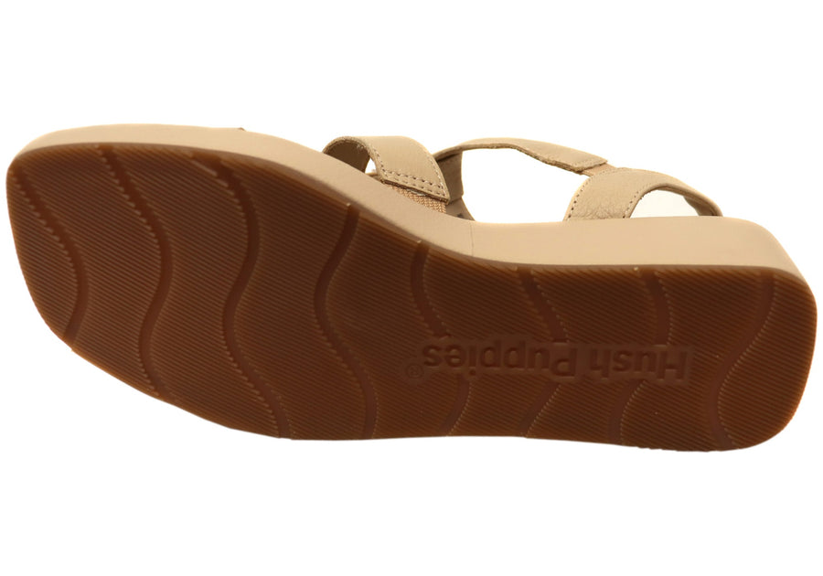 Hush Puppies Equity Womens Comfortable Leather Sandals