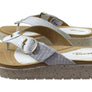 Pegada Explora Womens Comfort Leather Thongs Sandals Made In Brazil