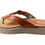 Pegada Explora Womens Comfort Leather Thongs Sandals Made In Brazil