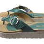 Pegada Explora Womens Comfort Leather Thongs Sandals Made In Brazil