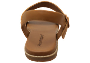 Hush Puppies Promise Womens Comfortable Leather Sandals