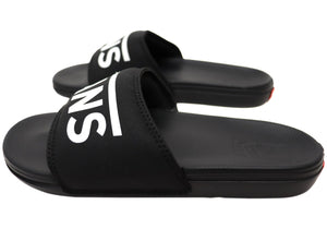 Vans La Costa Slide On Unisex Comfortable Slides Sandals Black Black