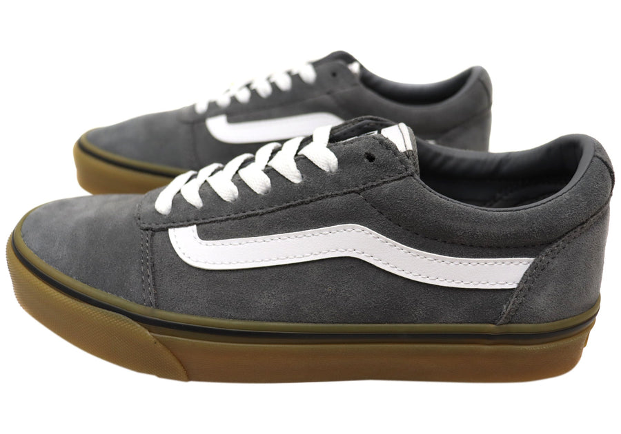 Vans Ward Suede Unisex Comfortable Lace Up Sneakers