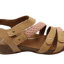 Scholl Orthaheel Josie Womens Comfortable Supportive Wedge Sandals