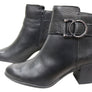 Bottero Beatrice Womens Comfortable Leather Ankle Boots Made In Brazil