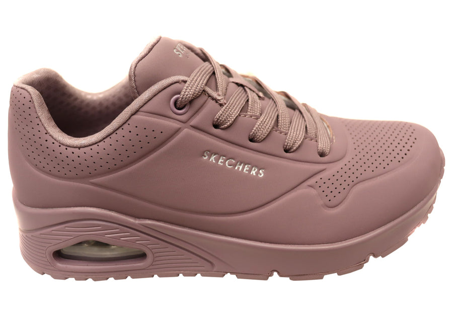 Skechers Womens Uno Stand On Air Comfortable Memory Foam Shoes