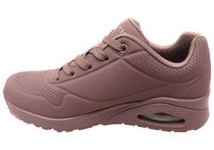 Skechers Womens Uno Stand On Air Comfortable Memory Foam Shoes