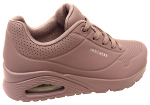 Skechers Womens Uno Stand On Air Comfortable Memory Foam Shoes