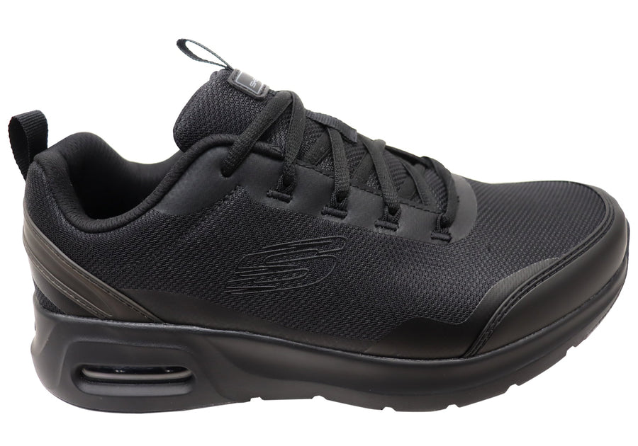 Skechers Mens Skech Air Court Province Comfortable Lace Up Shoes