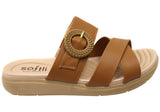 Softli Lina Womens Brazilian Slides Sandals With Comfortable Footbed