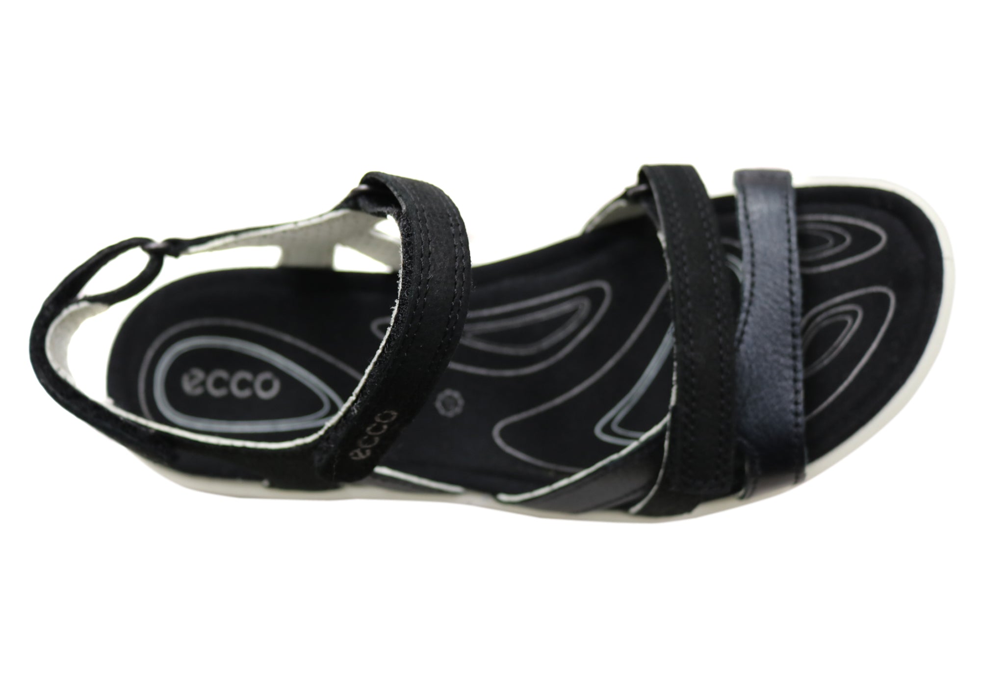 ECCO Womens Cruise II Comfortable Leather Sandals