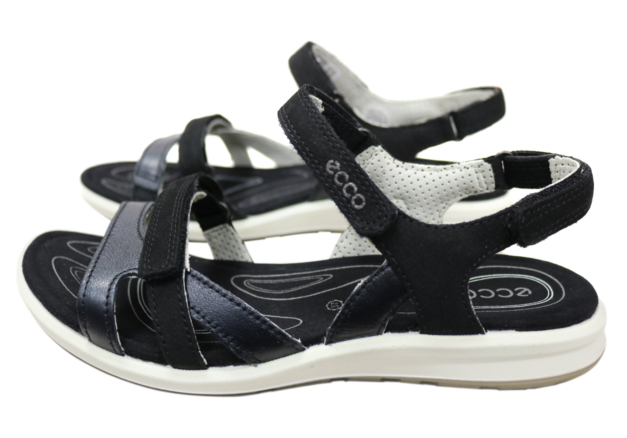 ECCO Womens Cruise II Comfortable Leather Sandals