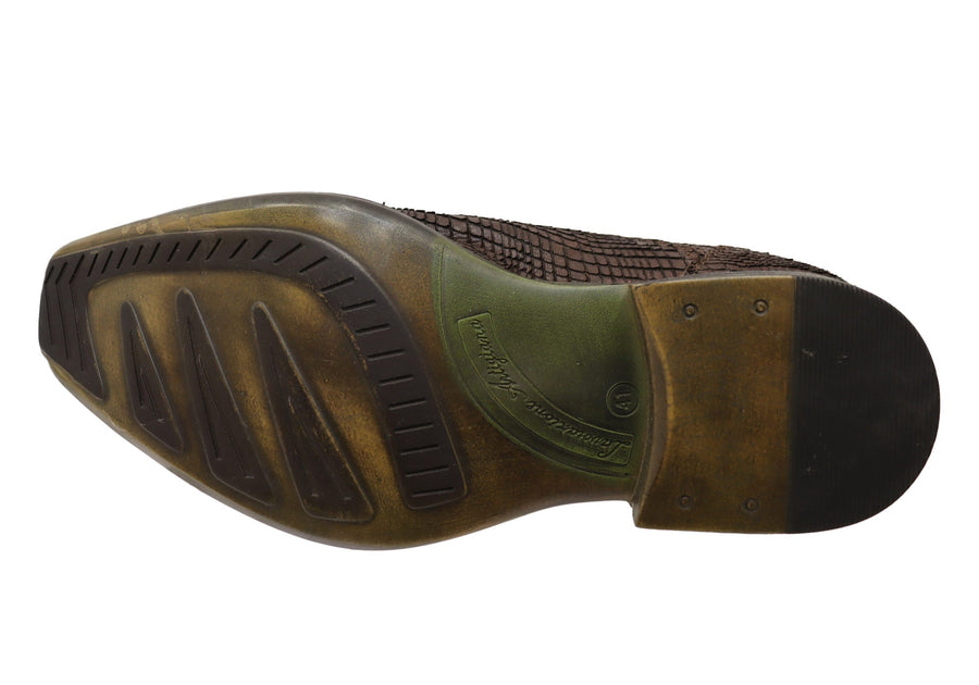 GLIF Vyper Mens Leather Slip On Dress Shoes
