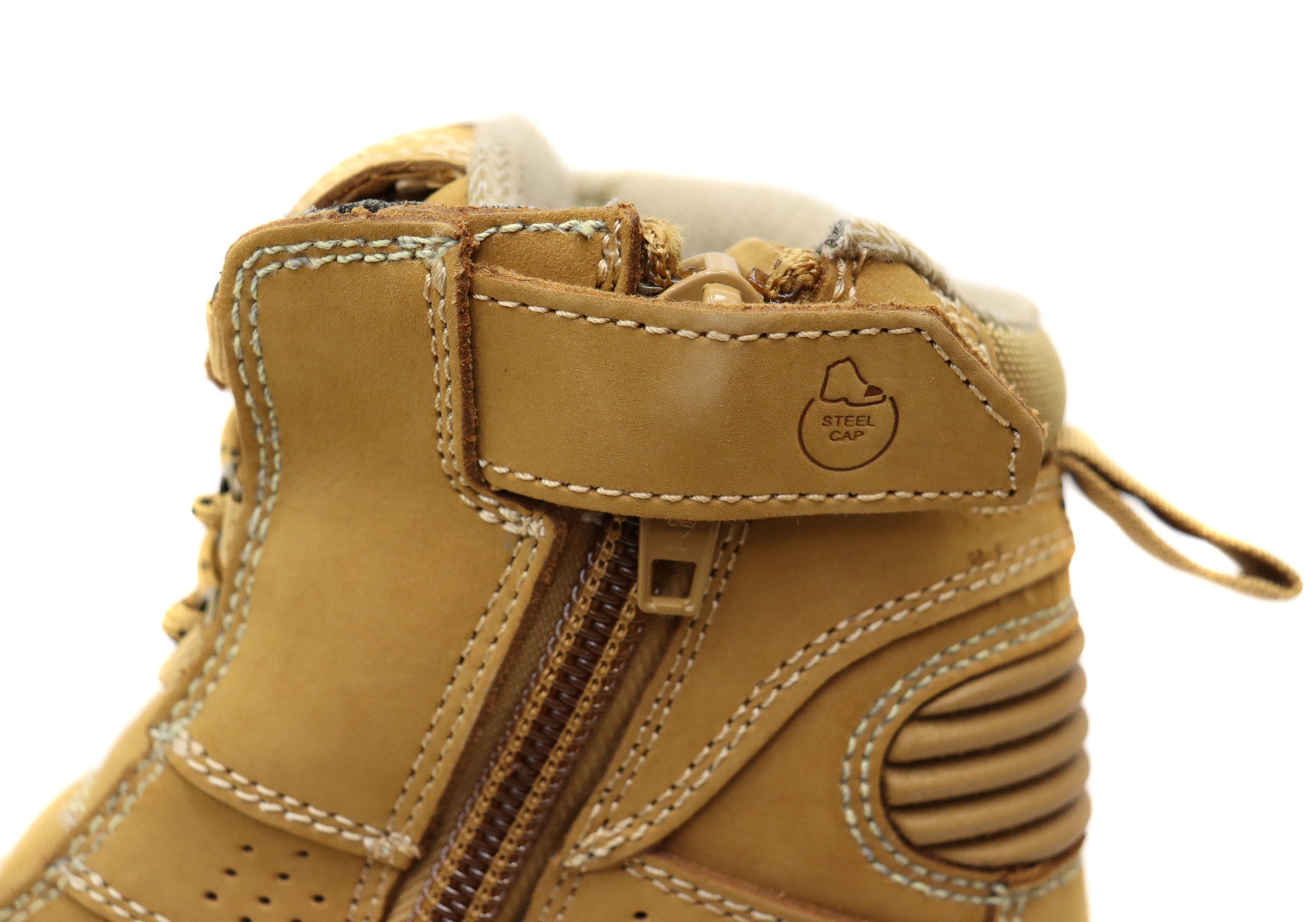 KingGee Bennu Pro 6 Womens Leather Comfortable Work Boots Wheat