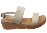 Softli Tania Womens Brazilian Sandals With Comfortable Footbed