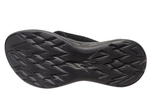 Skechers Womens On The Go 600 Flourish Comfortable Thongs Sandals