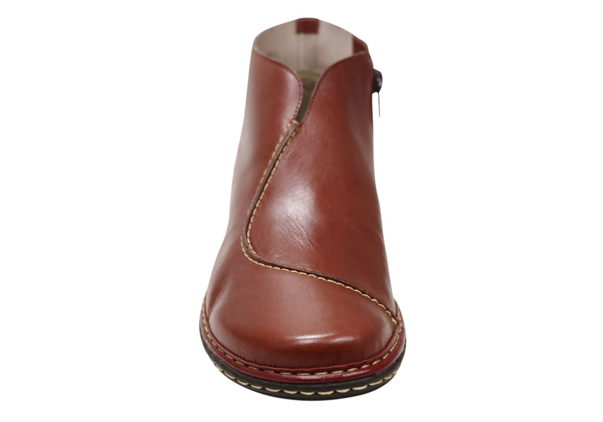 J Gean Insight Womens Comfortable Leather Ankle Boots Made In Brazil