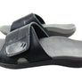 Scholl Orthaheel Cable Mens Comfortable Supportive Adjustable Slides