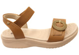 Softli Rebecca Womens Brazilian Sandals With Comfortable Footbed