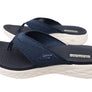 Skechers Womens On The Go 600 Flourish Comfortable Thongs Sandals