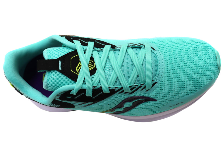 Saucony Womens Axon 2 Comfortable Cushioned Athletic Shoes