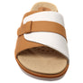 Comfortflex Samantha Womens Leather Slides Sandals Made In Brazil