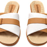 Comfortflex Samantha Womens Leather Slides Sandals Made In Brazil