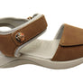 Homyped Womens Niche Walk Tan Comfortable Sandals