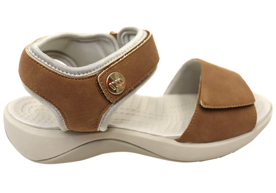 Homyped Womens Niche Walk Tan Comfortable Sandals