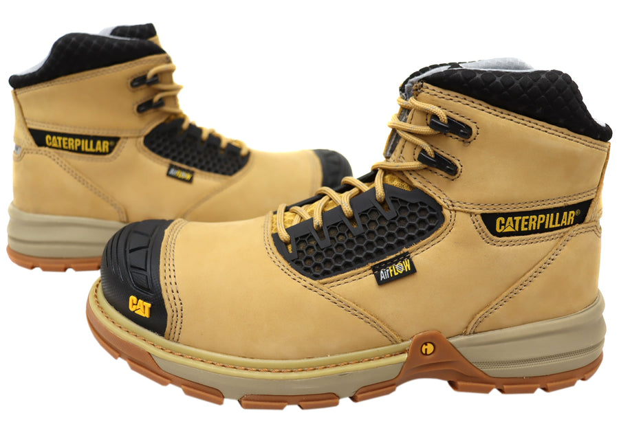 Caterpillar Mens Excavator Superlite Cool Carbon Composite Toe Boots