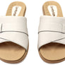 Comfortflex Samantha Womens Leather Slides Sandals Made In Brazil