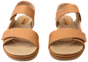 Comfortflex Penny Womens Leather Comfortable Sandals Made In Brazil