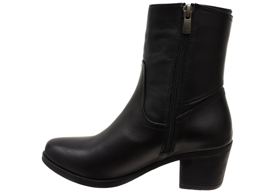 Orizonte Nalini Womens European Comfortable Leather Boots