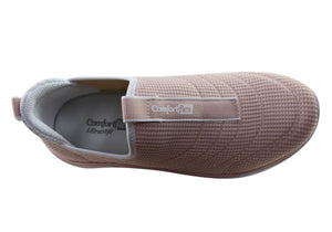 Comfortflex Cassie Womens Comfort Slip On Casual Shoes Made In Brazil