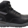 Caterpillar Mens Leather Impact Zip Carbon Composite Toe Work Boots