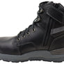 Caterpillar Mens Leather Impact Zip Carbon Composite Toe Work Boots