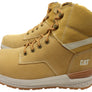 Caterpillar Mens Leather Impact Zip Carbon Composite Toe Work Boots