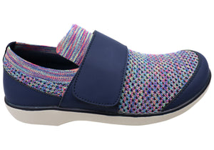 Traq by Alegria Qwik Womens Comfortable Shoes With Adjustable Strap