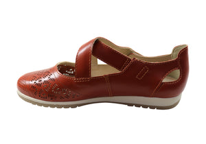 Bottero Desiree Womens Comfortable Leather Shoes Made In Brazil
