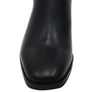 Hush Puppies Patron Womens Leather Heeled Mid Calf Boots