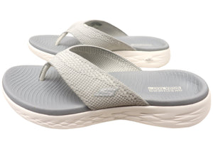 Skechers on the go 6 polished flip on sale flop