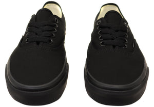 Vans Authentic Unisex Comfortable Lace Up Sneakers Black Black