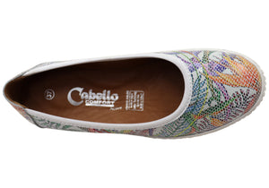 Cabello Comfort CP753-51 Womens European Leather Comfort Shoes