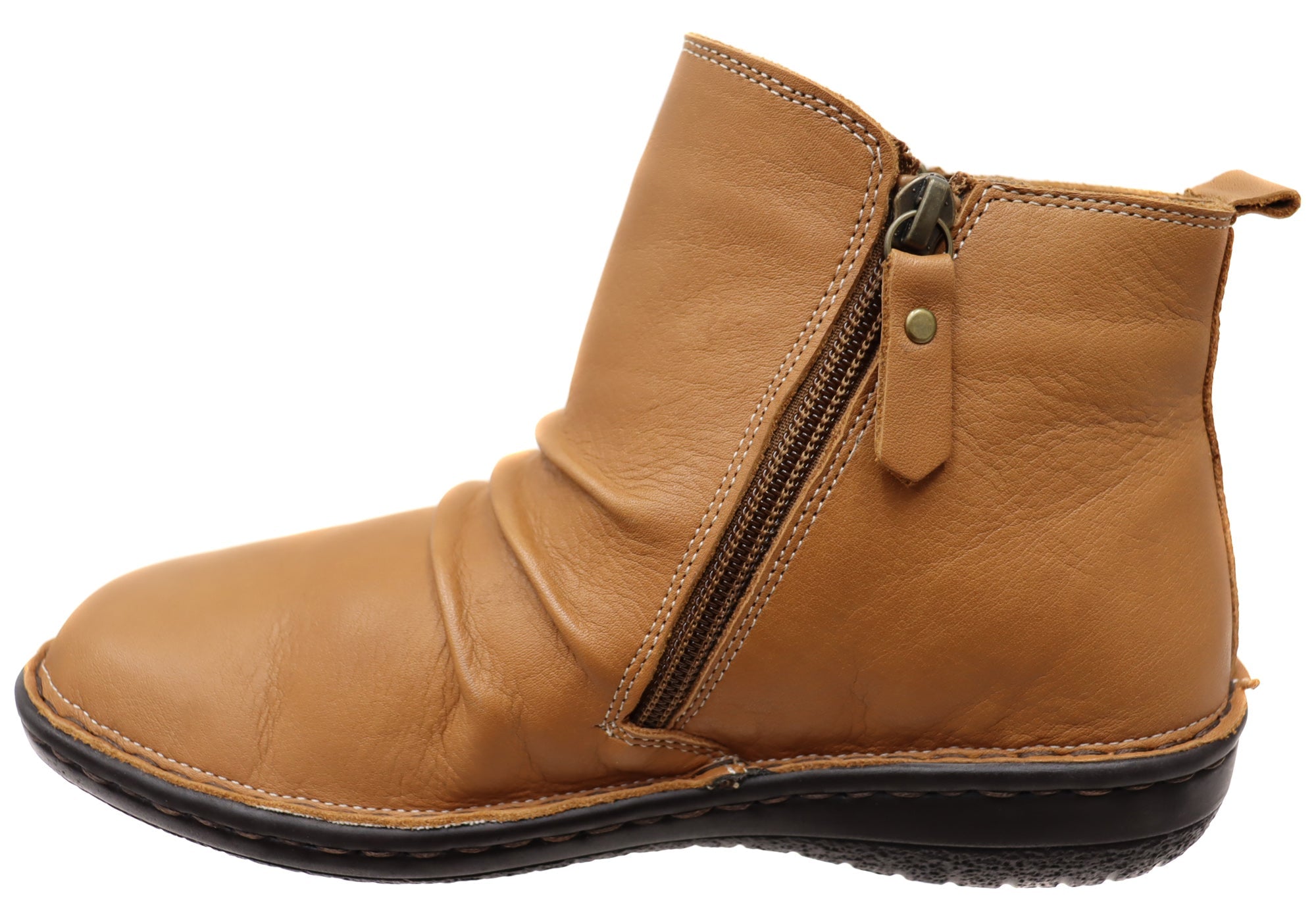 Orizonte Poet Womens European Comfortable Leather Ankle Boots