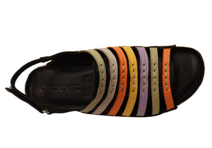 Orizonte Lipari Womens European Comfortable Leather Sandals