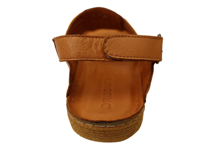 Orizonte Lipari Womens European Comfortable Leather Sandals