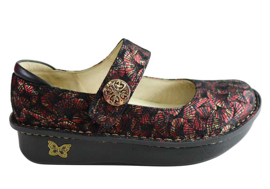 Alegria hot sale floral shoes