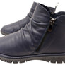 Orizonte Nessie Womens European Comfort Leather Ankle Boots