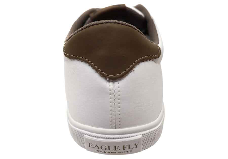 Eagle Fly Timothy Mens Comfortable Lace Up Casual Shoes Made In Brazil