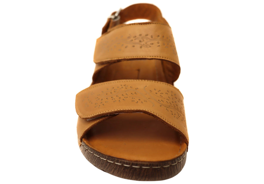 Orizonte Myorka Womens European Comfortable Leather Sandals